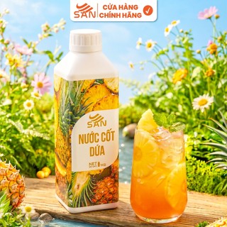 NƯỚC CỐT DÂU Chai 1Kg, có mẫu thử 100ml, tặng công thức pha chế, hương thơm, trái cây tự nhiên