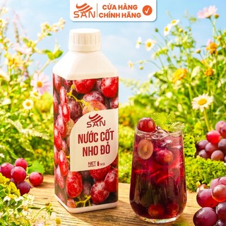 NƯỚC CỐT DÂU Chai 1Kg, có mẫu thử 100ml, tặng công thức pha chế, hương thơm, trái cây tự nhiên