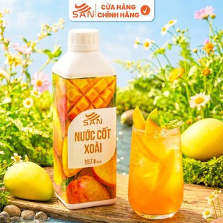 NƯỚC CỐT DÂU Chai 1Kg, có mẫu thử 100ml, tặng công thức pha chế, hương thơm, trái cây tự nhiên