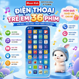 Điện thoại đồ chơi trẻ em – Nhạc thiếu nhi tiếng Việt, đèn LED, hỗ trợ giáo dục sớm