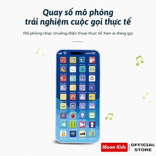 Điện thoại đồ chơi trẻ em – Nhạc thiếu nhi tiếng Việt, đèn LED, hỗ trợ giáo dục sớm