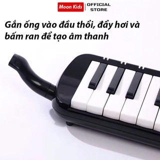 Đàn melodica 32 phím đầy đủ phụ kiện đi kèm, dễ học cho học sinh và người mới bắt đầu