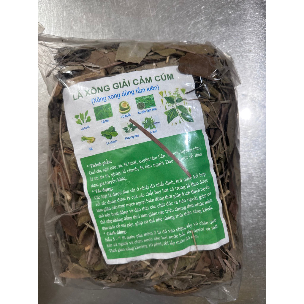 Lá Xông Thảo Mộc Giải Cảm, Tăng Sức Đề Kháng, Làm Sạch Cơ Thể