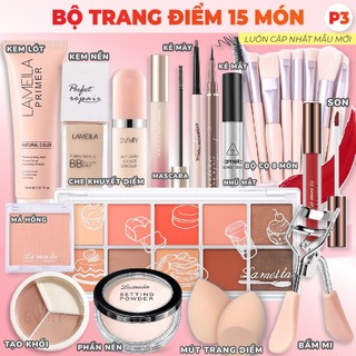 Bộ Trang Điểm Đầy Đủ Bộ Makeup /Trang Điểm Cá Nhân /Trang Điểm Đi Tiệc / Set Trang Điểm 12-27 Món Kem Nền, Phấn Phủ, Son