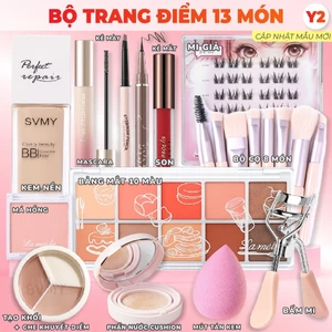Bộ Trang Điểm/Set Trang Điểm/Bộ Makuep Đầy Đủ Nước Tẩy Trang + Kem Nền + Kem lót+ Phấn Phủ + Son...
