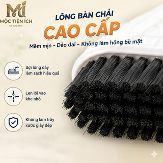 [CHÍNH HÃNG) Bàn Chải Mini Cọ Giày Đa Năng – Làm Sạch Giày Dép, Chà Bếp , Chà Bồn Tiện Lợi,Cán Cầm Chắc Tay Dễ sử Dụng