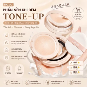 PHẤN NỀN KHÍ ĐỆM NOVO TONE-UP , Cho lớp nền căng bóng tự nhiên – Mịn đẹp suốt cả ngày 6469