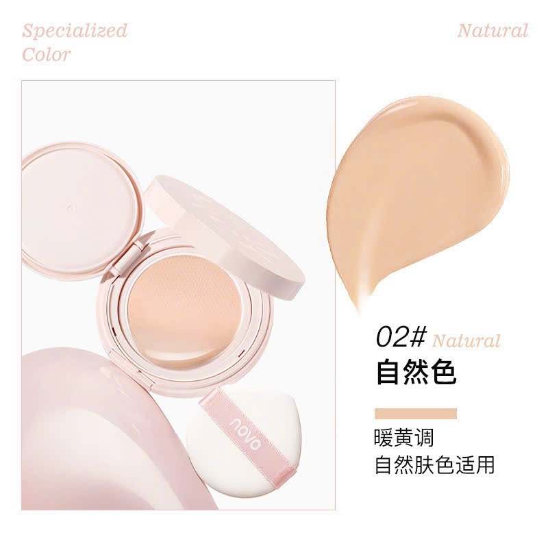PHẤN NỀN KHÍ ĐỆM NOVO TONE-UP , Cho lớp nền căng bóng tự nhiên – Mịn đẹp suốt cả ngày 6469