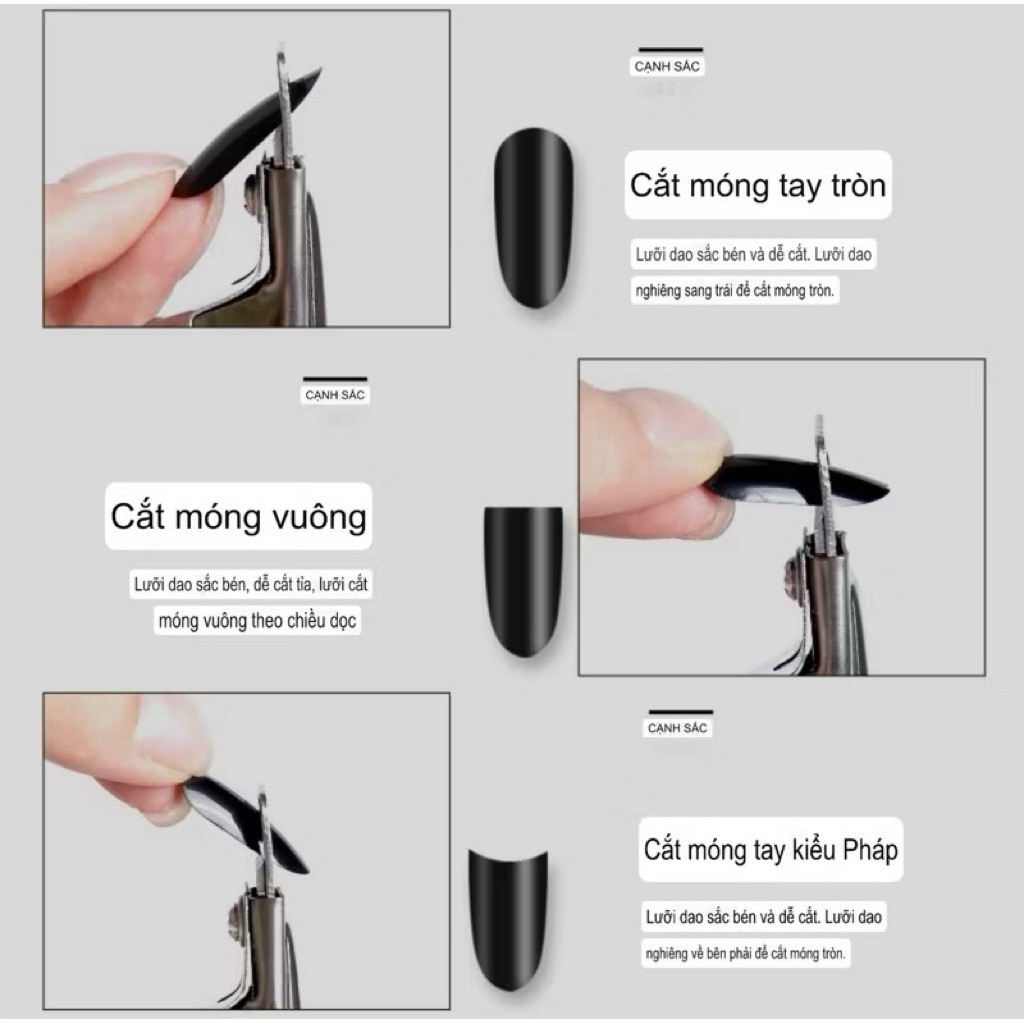 Kềm bấm móng giả chuyên dụng cho thợ nail