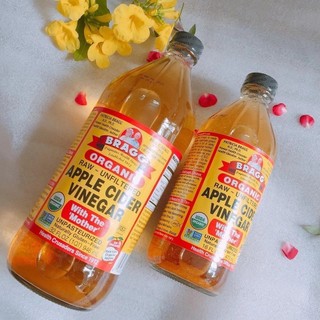 Combo Giấm Táo Hữu Cơ Bragg 473ml + 946ml