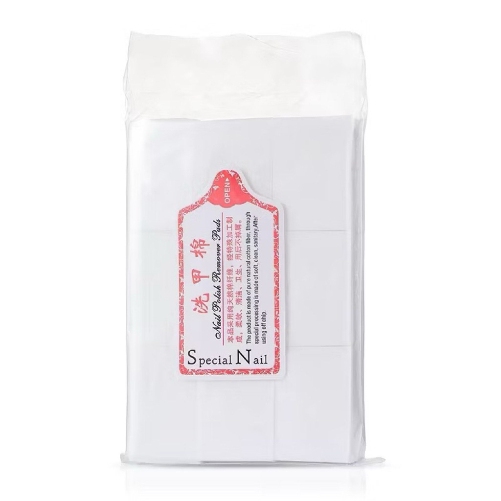 Giấy lau gel nail- giấy lau móng loại cứng xịn không đổ lông(1000pcs)