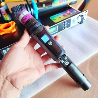 Micro Karaoke UGX 30 Chống Hú Hiệu Quả, Mic Có Độ Nhạy Cao, Công Nghệ Lọc Sóng Sạch, Cảm Biến Gia Tốc, Tự Ngắt