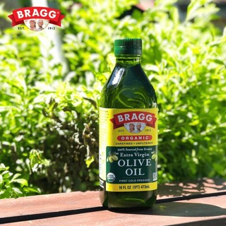 Dầu Oliu Hữu Cơ Ép Lạnh Bragg 473ml Nhập Khẩu Từ Mỹ