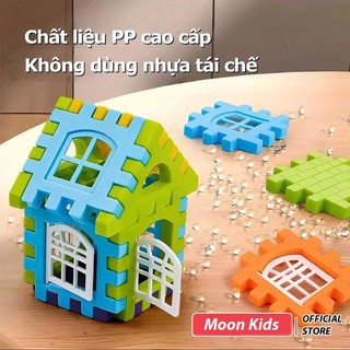 Đồ Chơi Lắp Ghép Khối Xây Dựng 3D Thông Minh 150 Chi Tiết,  Mô Phỏng 3D Nhiều Chi Tiết Rèn Tư Duy Cho Bé