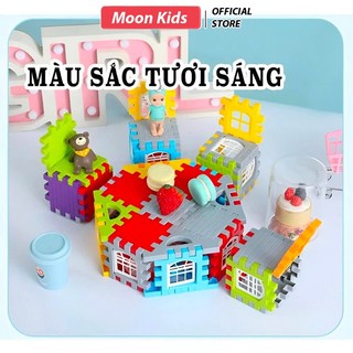 Đồ Chơi Lắp Ghép Khối Xây Dựng 3D Thông Minh 150 Chi Tiết,  Mô Phỏng 3D Nhiều Chi Tiết Rèn Tư Duy Cho Bé