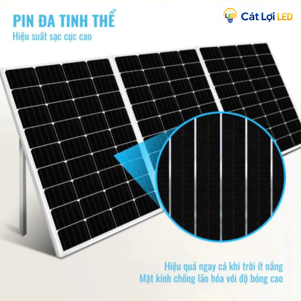 Tấm Năng Lượng Mặt Trời 6V Đa Dạng Công Suất Hiệu Suất Cao, Vỏ Nhôm, Kính Cường Lực Chống Nước