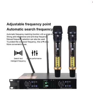 Micro Không Dây UGX 39 PLUS, Độ Nhạy Cao, Micro Chống Hú Rít, Hỗ Trợ Giọng Hát Tối Đa, Có Khả Năng Lọc Âm, Chống Hú Tốt