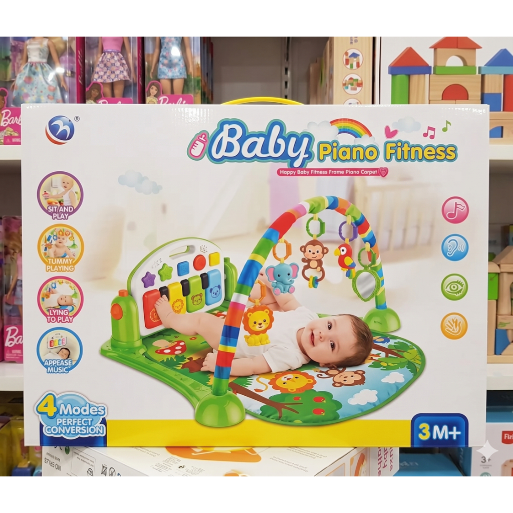 Đồ chơi đầu đời cho bé - Thảm Nhạc Piano HOT cho bé 3 Tháng – 2 Tuổi