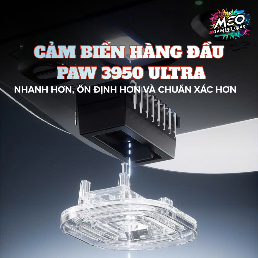 Chuột Gaming Không Dây ATK Y9 ProMax | Ultimate 2.0 - PAW3950 Ultra, MCU: NORDIC 54L15, Dual 8K, 55G | BigBuy360 - bigbuy360.vn