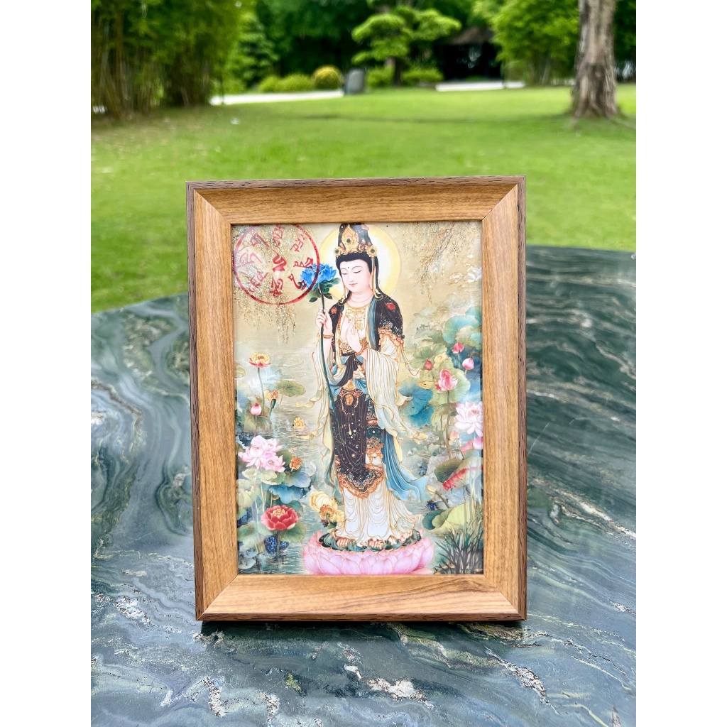 Tranh Bản Mệnh Tuổi Ngọ - Đai Thế Chí Bồ Tát