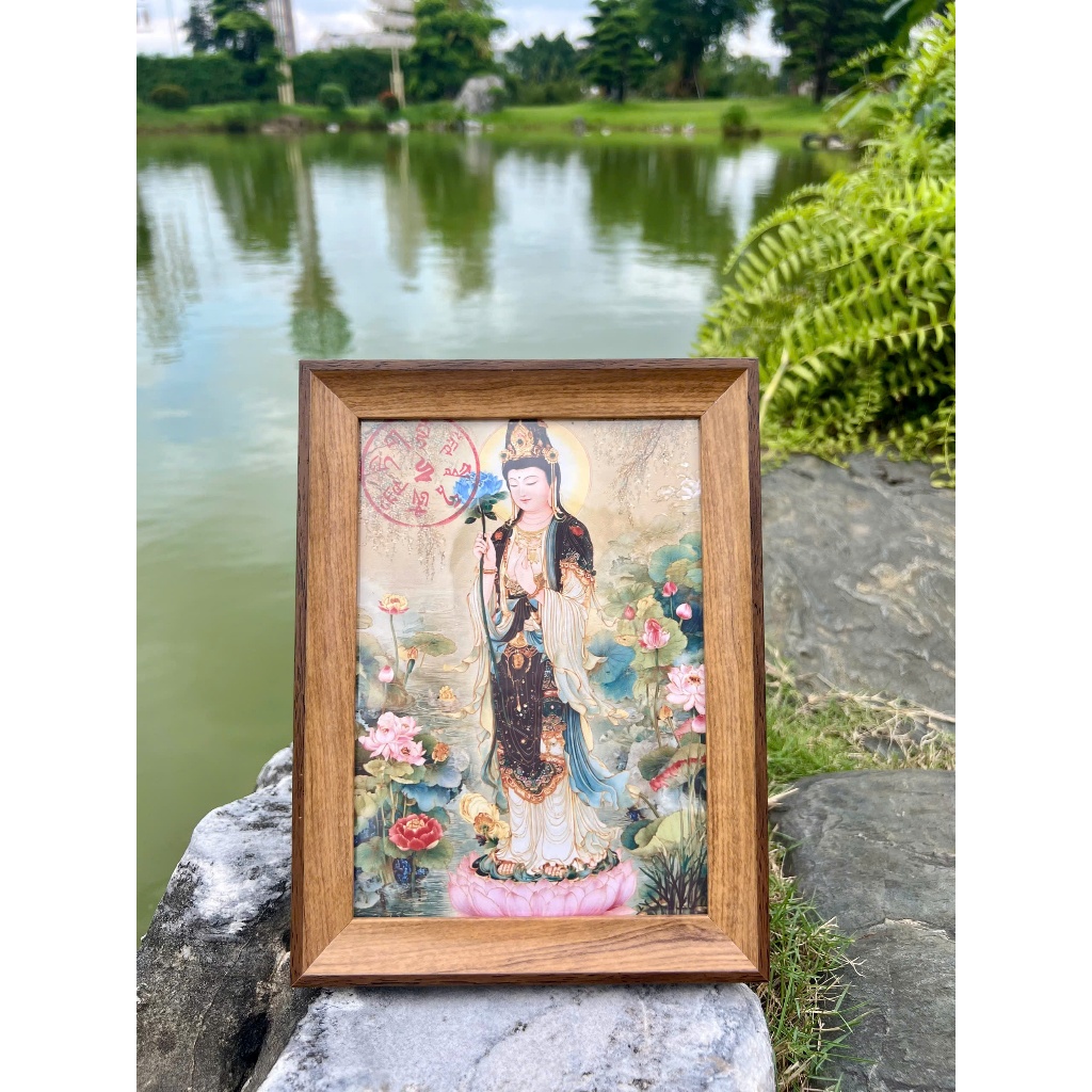 Tranh Bản Mệnh Tuổi Ngọ - Đai Thế Chí Bồ Tát