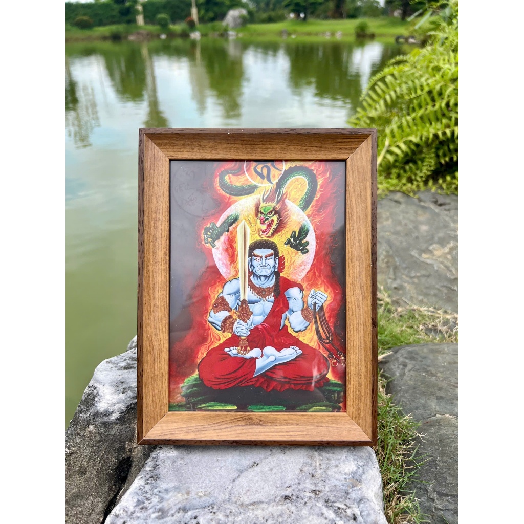 Tranh Bản Mệnh Tuổi Dậu - Bất Động Minh Vương