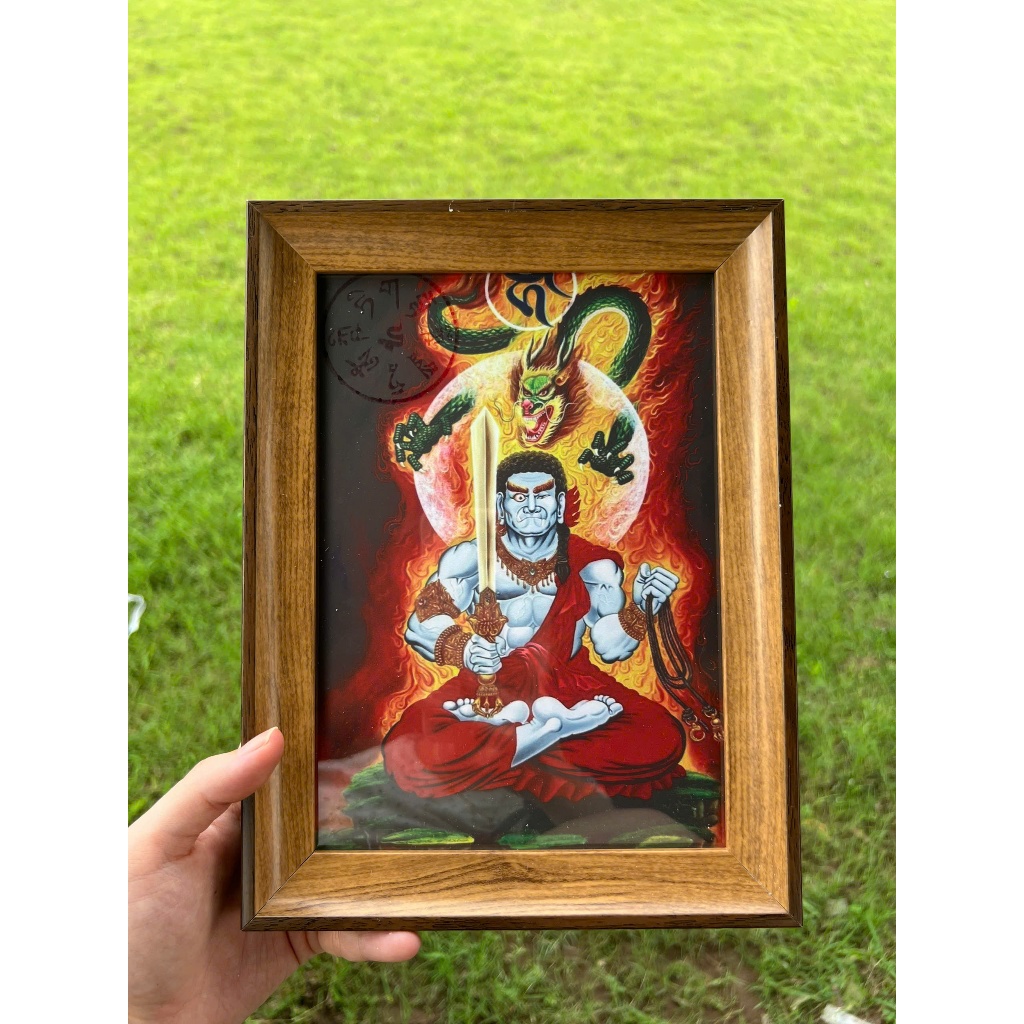 Tranh Bản Mệnh Tuổi Dậu - Bất Động Minh Vương