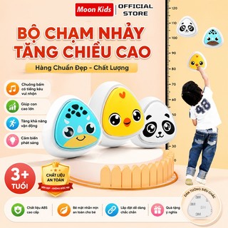 Bộ chạm nhảy tăng chiều cao ĐẾM TIẾNG ANH / TIẾNG VIỆT cho bé