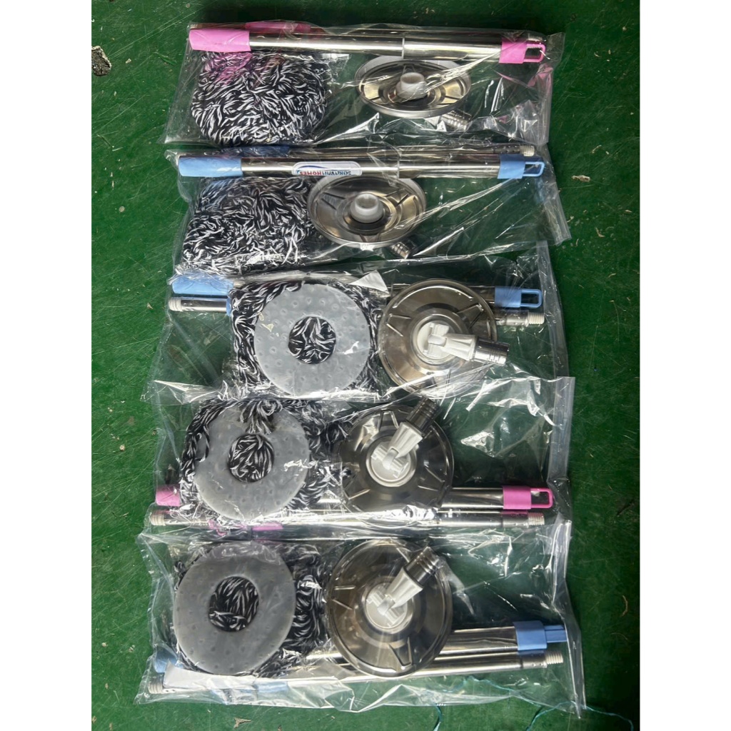 Cây lau nhà thông minh xoay 360 độ mâm INOX Siêu Nhẹ MS05