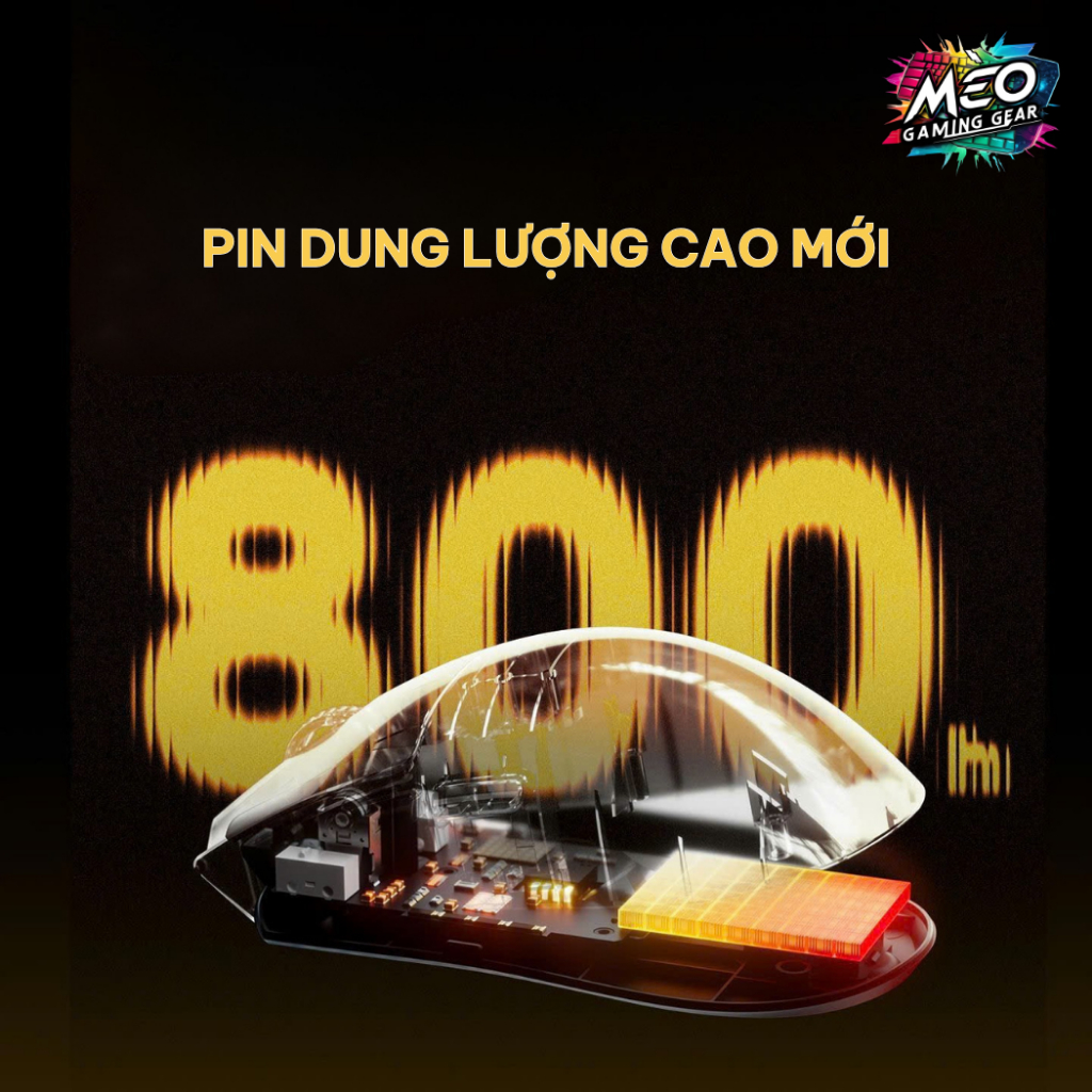 Chuột Gaming Không Dây ATK X1v2 Utramax | Ultimate - PAW3950 Ultra, MCU: NORDIC 54L15, Dual 8K, 55G | BigBuy360 - bigbuy360.vn