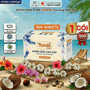 Giấy Để Bàn TOMIE 3 Màu Cao Cấp Đa Năng Mềm Mịn Thấm Hút Tốt Lau Tay Không Bụi Giấy Dùng Nấu Ăn Lau Bếp (175mm x 118mm)