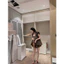 Sét áo babydoll vai chun kèm cv bí S264 SM chấm bi, kẻ ô