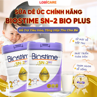 Sữa Dê Biostime Ultra Goat Số 2 Tăng Khả Năng Hấp Thu [DATE T1/2027] - Cân Bằng Hệ Tiêu Hóa Cho Trẻ Từ 6-12 Tháng