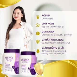 Sữa Bột Bổ Sung Dinh Dưỡng Mama Care [DATE T2/2027] - Sữa Cung Cấp Dưỡng Chất Cho Mẹ Bầu Trong Thai Kì Và Sau Thai Kì
