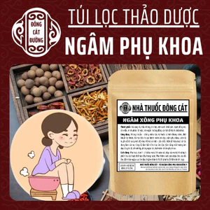 Túi ngâm phụ khoa - Đông Cát Đường - nấm, ngứa, khí hư, se khít, diệt khuẩn, viêm nhiễm - Túi 20 lọc