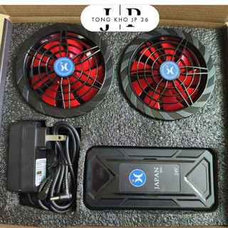 Bộ phụ kiện SAKURA JAPAN chíng hãng (hàng xịn) gồm : Pin 94000mah 24V + sạc + quạt 5 cánh️ 24V (12-16 tiếng)