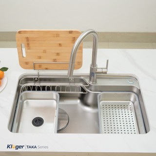 Chậu rửa bát Kluger KF7848FS-DO Plus phiên bản nâng cấp