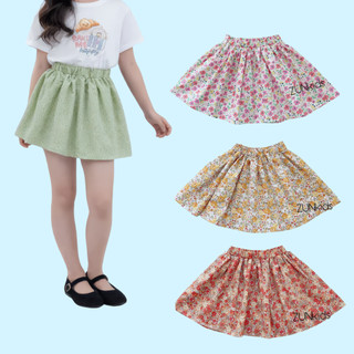 Chân váy xòe trên nền vải hoa cho bé gái - Phù hợp với mọi outfit cho bé