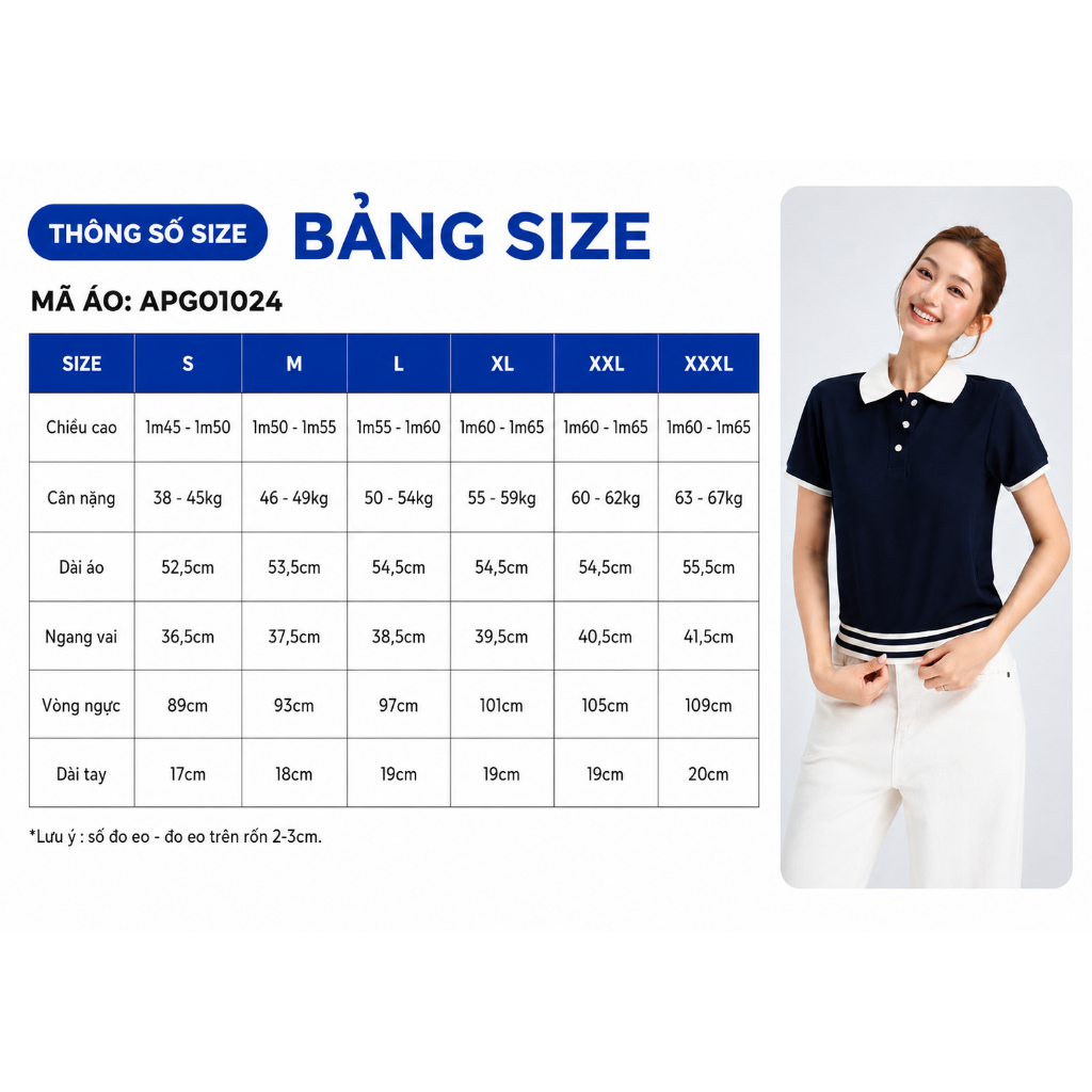 Áo Polo Nữ GUMAC Form Lửng Chất Thun Tổ Ong Bo Tay Phối Kiểu Sọc Thoáng Mát Trẻ Trung APG01024