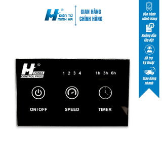 Bộ Điều Khiển Từ Xa Cho Quạt Trần MH-Fan04 PRO, Hộp Số Quạt Trần Điều Khiển 220V Hàng Chính Hãng