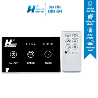 Bộ Điều Khiển Từ Xa Cho Quạt Trần MH-Fan04 PRO, Hộp Số Quạt Trần Điều Khiển 220V Hàng Chính Hãng