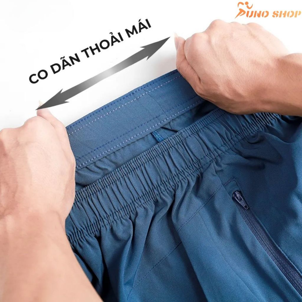 Quần Short Nam SUNO Vải Gió Thể Thao – Nhẹ Êm, Thoải Mái, Tôn Dáng