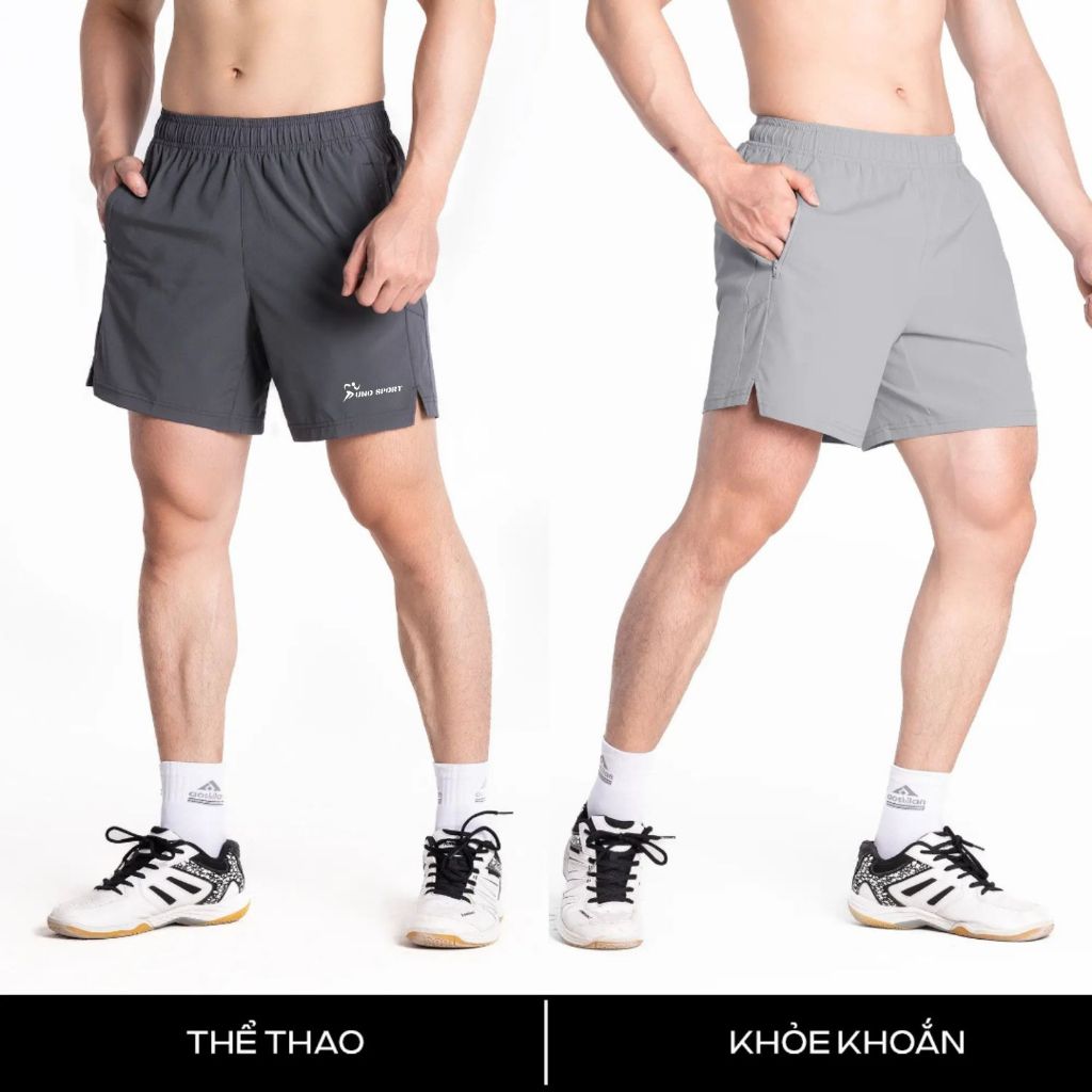 Quần Short Nam SUNO Vải Gió Thể Thao – Nhẹ Êm, Thoải Mái, Tôn Dáng