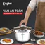 Nồi Áp Suất Engler EL9112 Dung Tích 6L Inox 304 Dùng Trên Mọi Loại Bếp An Toàn Bền Bỉ