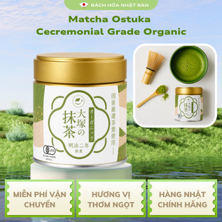 Bột Matcha Ostuka Cecremonial Grade Organic Matcha Ngon Thượng Hạng Đậm Hương Trà Non Nhật Bản M54