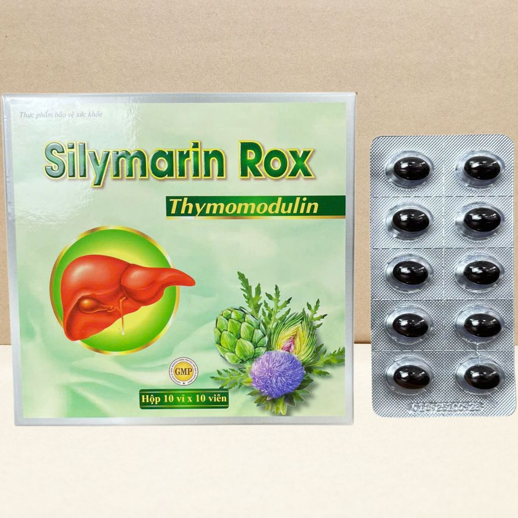 Silymarin Rox Xanh Lá - Rostex - Vinaphar - Vitamin Chữa Lành