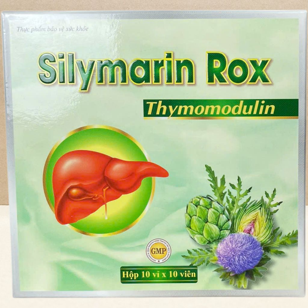 Silymarin Rox Xanh Lá - Rostex - Vinaphar - Vitamin Chữa Lành