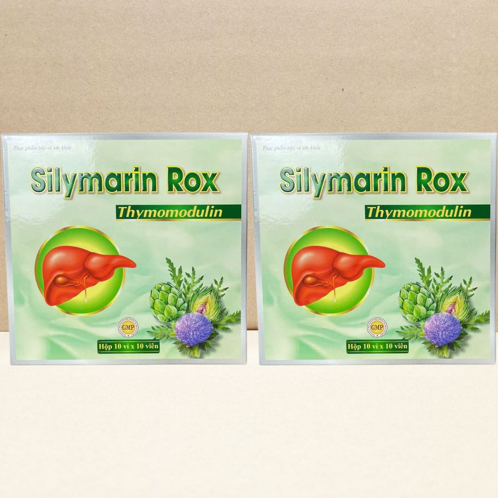 Silymarin Rox Xanh Lá - Rostex - Vinaphar - Vitamin Chữa Lành