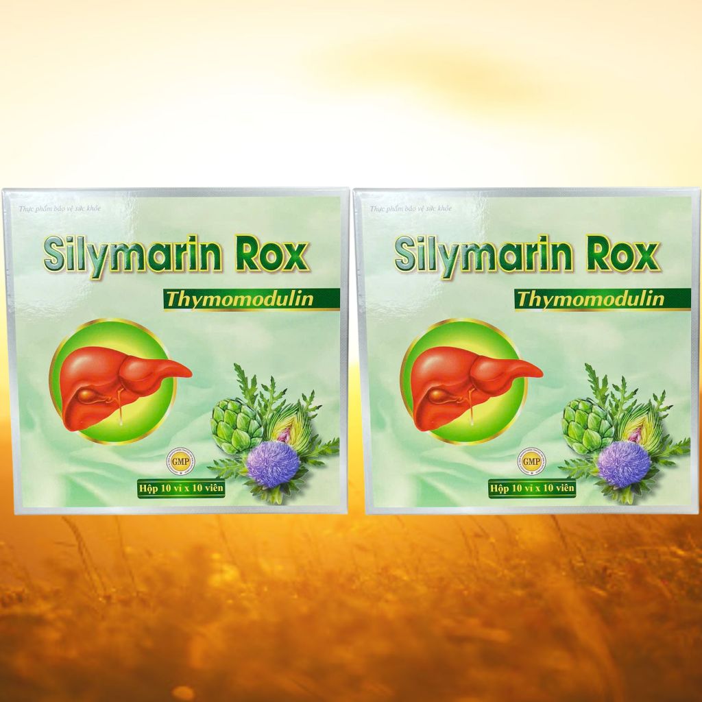 Silymarin Rox Xanh Lá - Rostex - Vinaphar - Vitamin Thanh Lọc