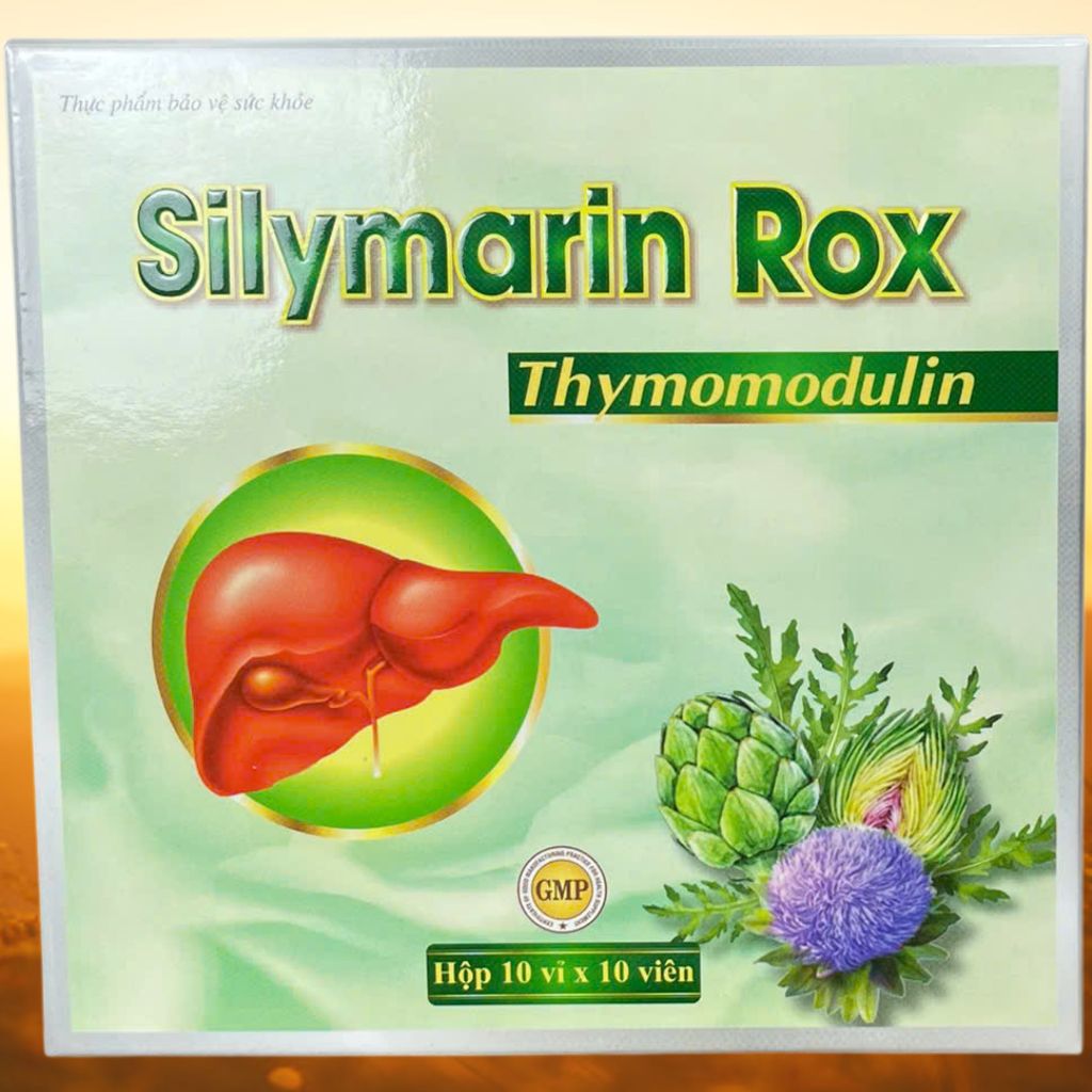 Silymarin Rox Xanh Lá - Rostex - Vinaphar - Vitamin Thanh Lọc
